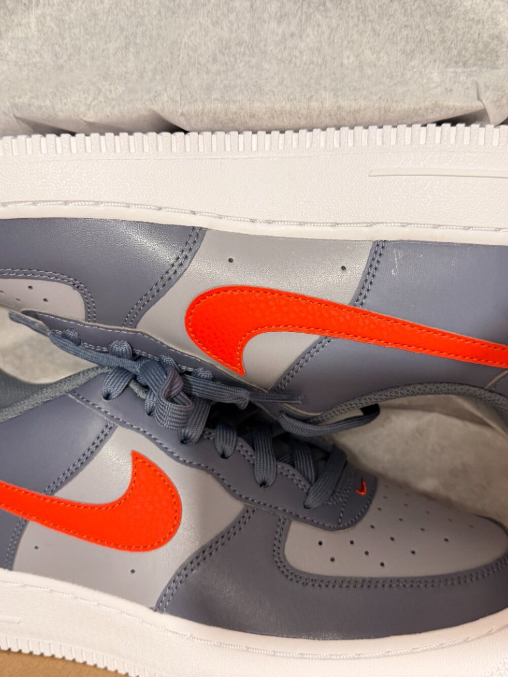 Nike Kids' Grade School Air Force 1 Shoes - Picture 9 of 9